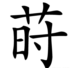 莳